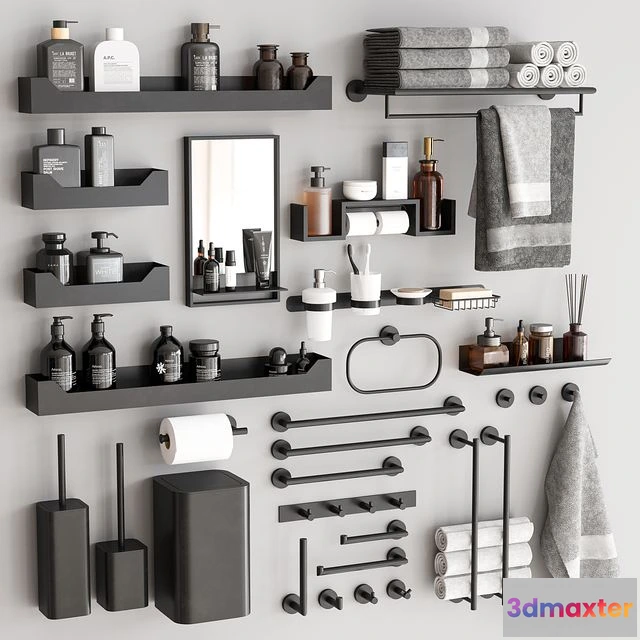 1540385 - Bathroom Accessories 92 3D Max