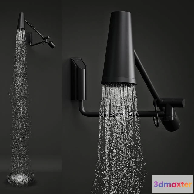1540893 - Overhead shower Zucchetti Closer 3D Max