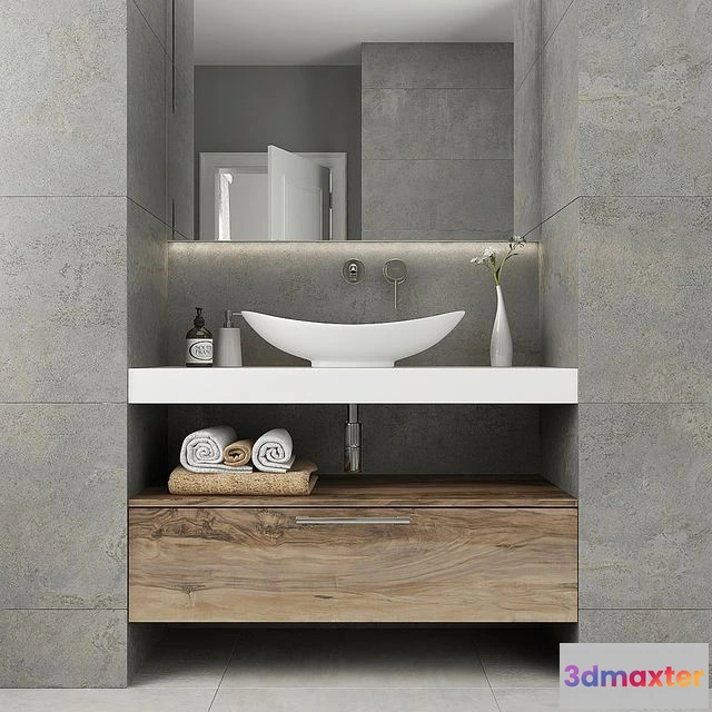 1541981 - Furniture and decor for bathrooms 7 3D Max