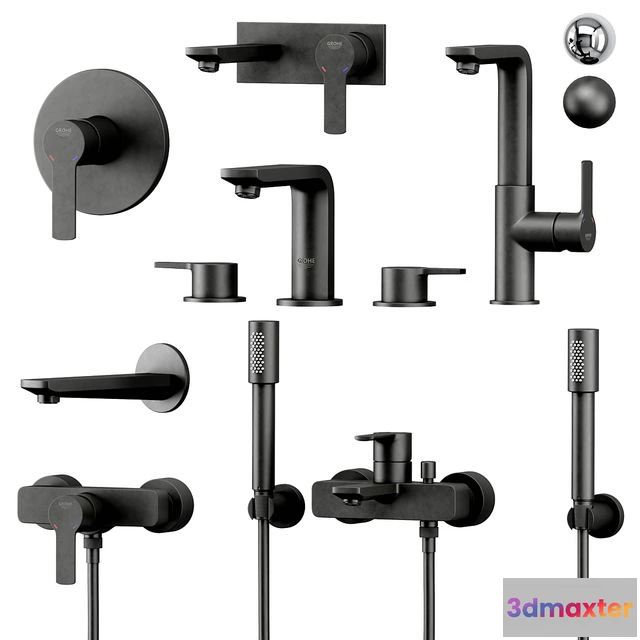 1542041 - GROHE Linear Set 2 3D Max
