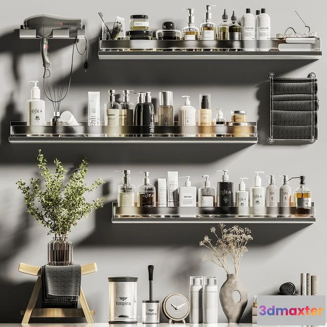 1542311 - Bath room accessories 25 3D Max