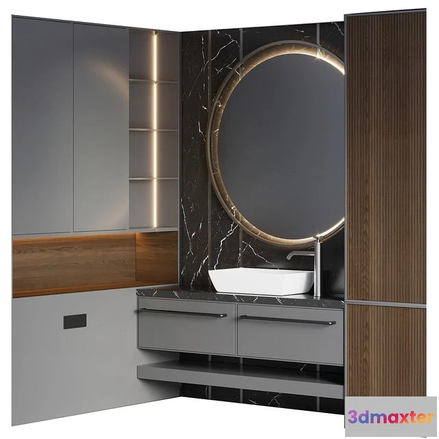 1542327 - bathroom furniture 28 3D Max
