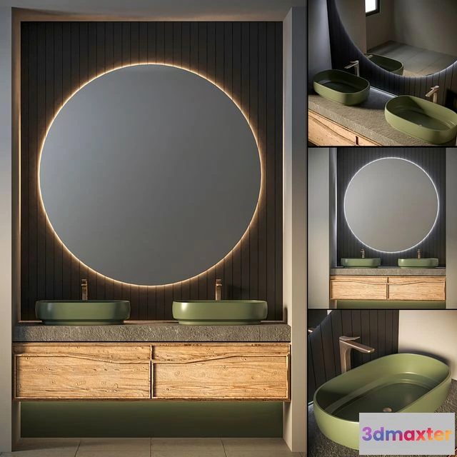 1542333 - Bathroom furniture vol. 04 3D Max