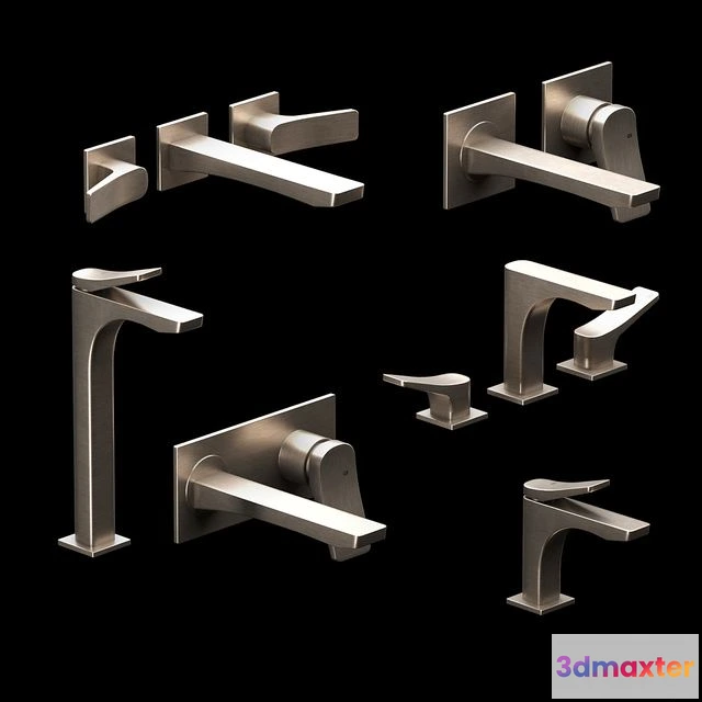 1542803 - Gessi Rilievo faucets for sinks and washbasins 3D Max