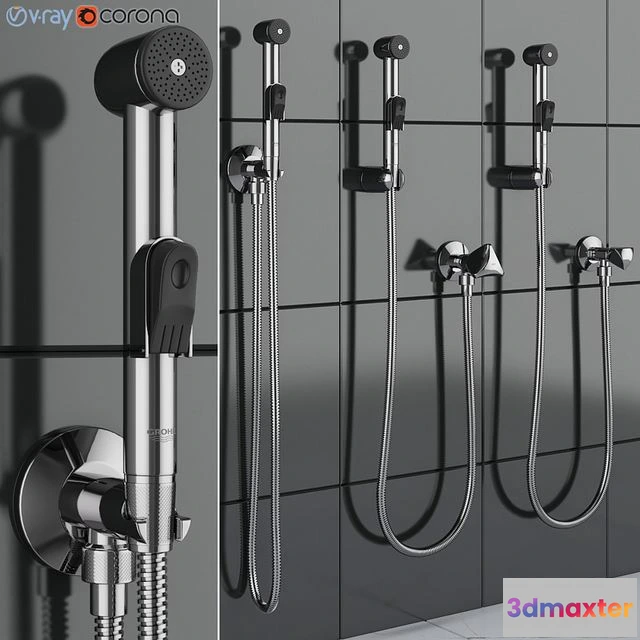 1542849 - Hygienic shower GROHE Trigger Spray 3D Max