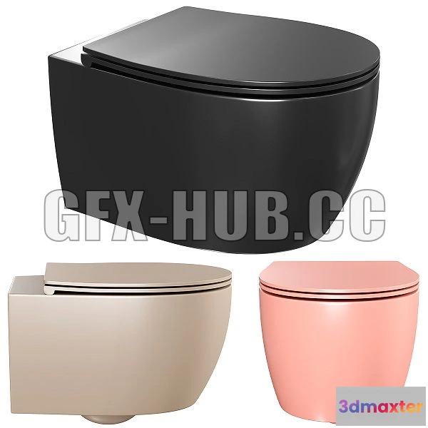 1543721 - Wall Hung Toilet Allen Brau Fantasy 3D Max