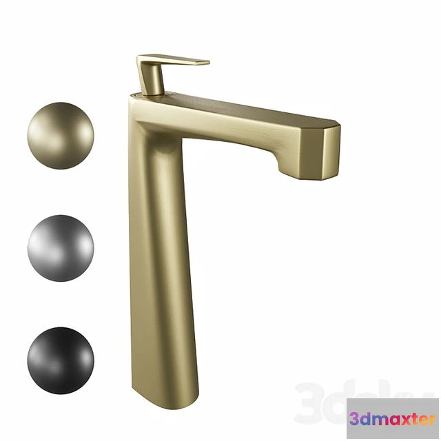 1543859 - Basin mixer Tall Grocenberg 3D Max