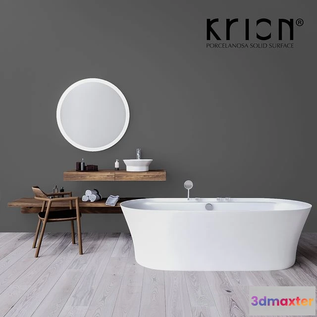 1544065 - Krion Tono Bathroom set 3D Max