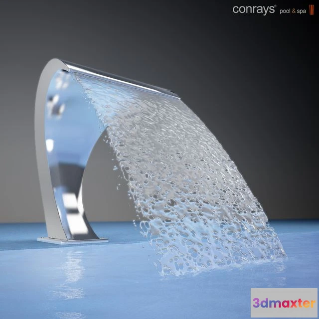1545063 - Waterfall Pool Cobra 3D Max
