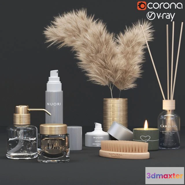 1545169 - Bathroom Accessories Vol 1 3D Max