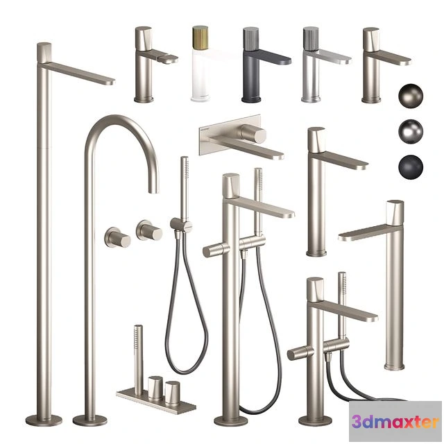 1545494 - Antonio Lupi INDIGO and INDIGO Rack tap series 3D Max