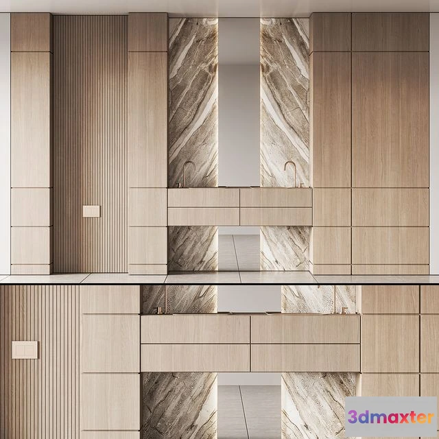 1545544 - Bathroom Furniture Set 23 3D Max