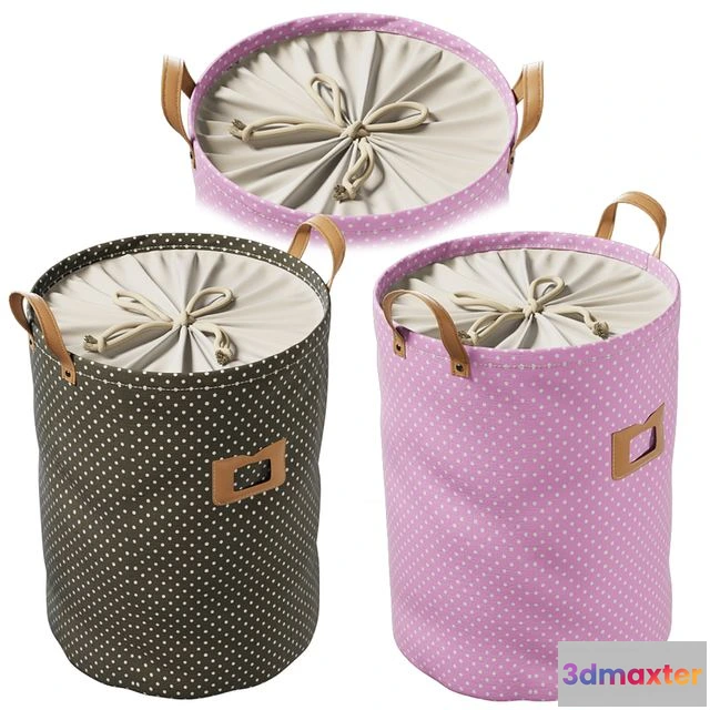 1545760 - DOKEHOM Large Laundry Basket 3D Max