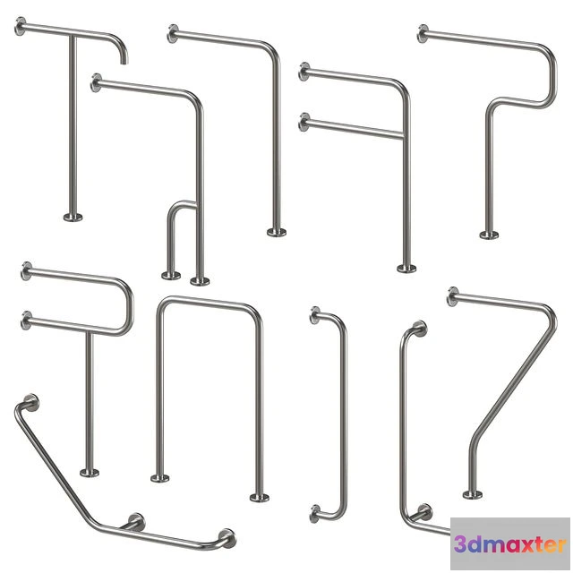 1545886 - Handrail 3D Max