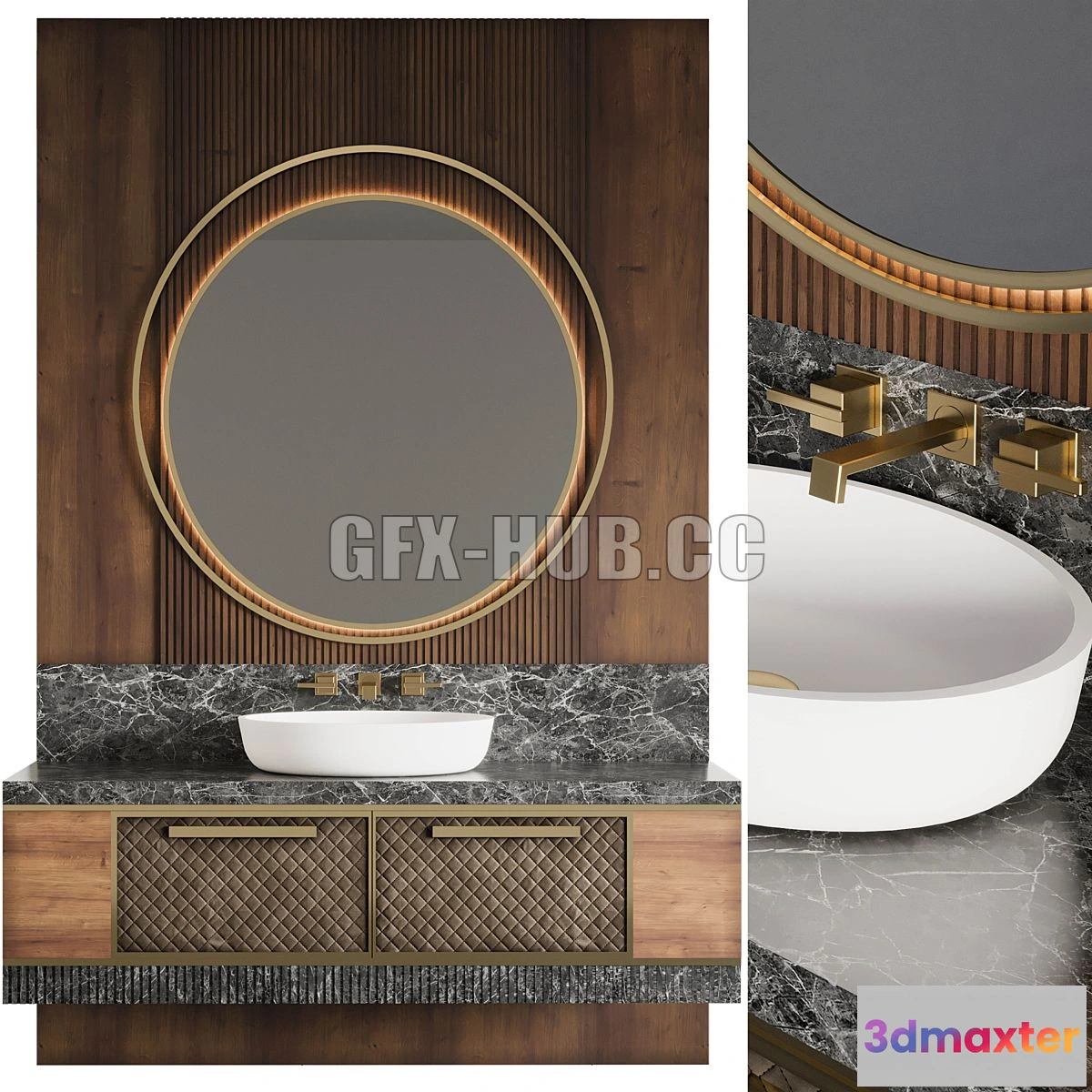 1546601 - Bathroom Furniture 17 3D Max