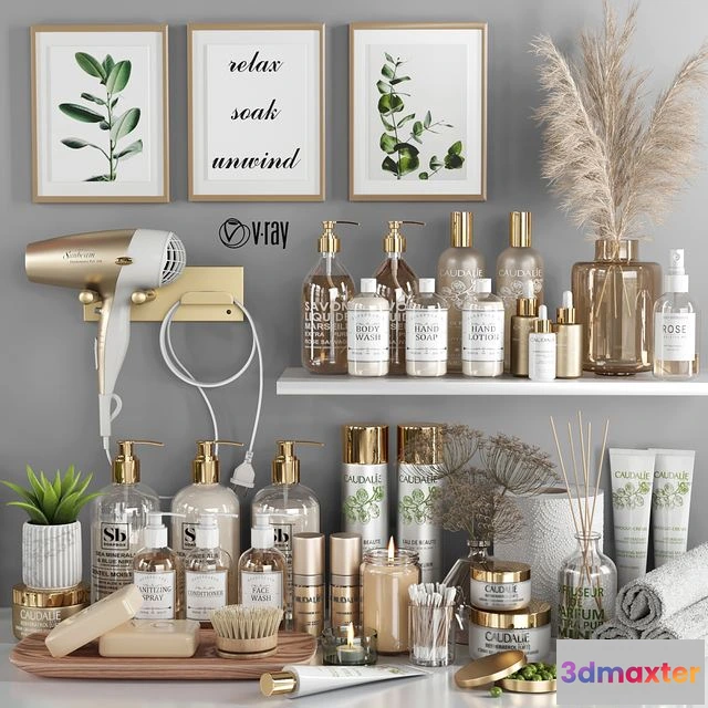 1547003 - bathroom accessories 15_vray 3D Max