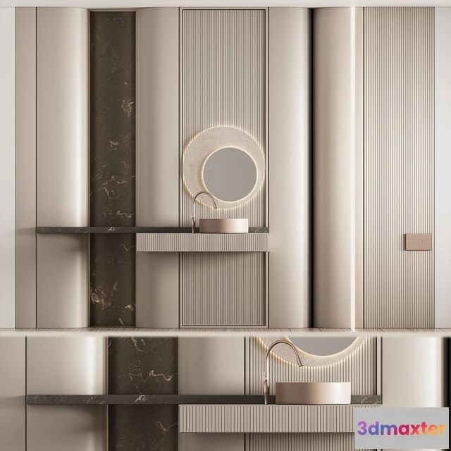 1547013 - Bathroom Furniture Set 14 3D Max