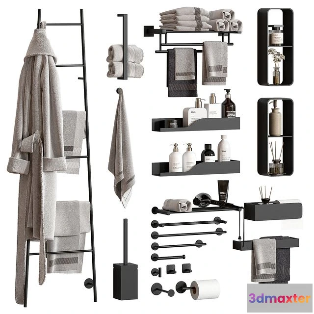 1548187 - Bathroom accessories Z27 3D Max