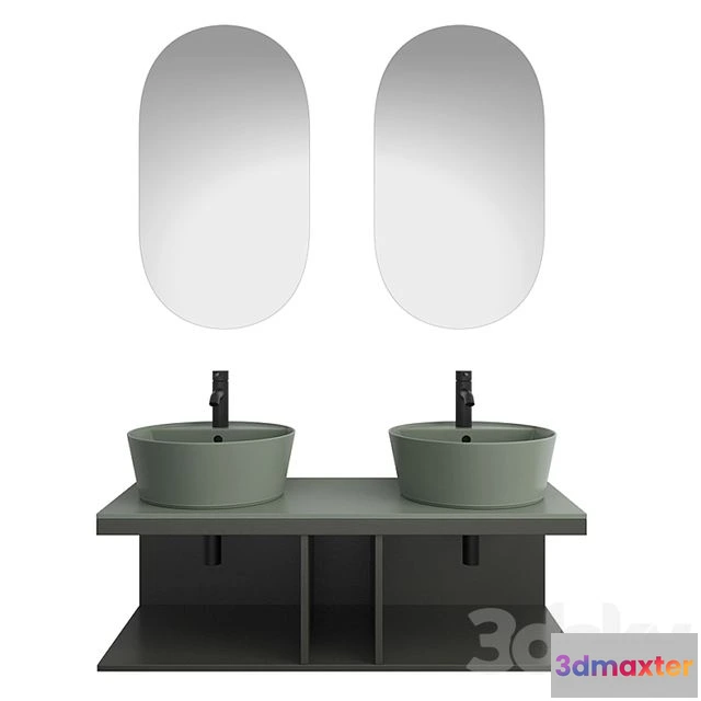 1548201 - Bathroom set Cielo Multiplo 3D Max