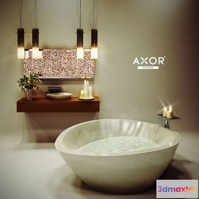 1548789 - Axor Massaud + trivia bathroom 3D Max