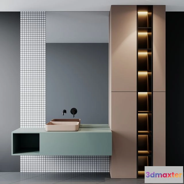 1549755 - Bath set 16 3D Max