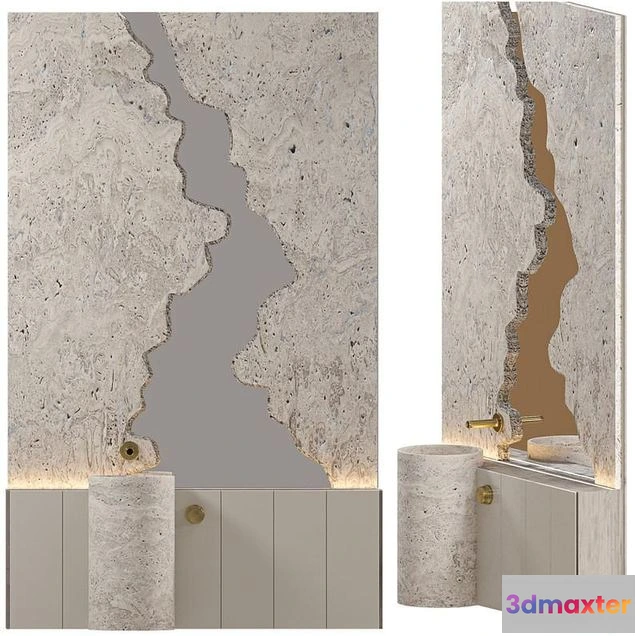 1550545 - Bathroom furniture 3D Max