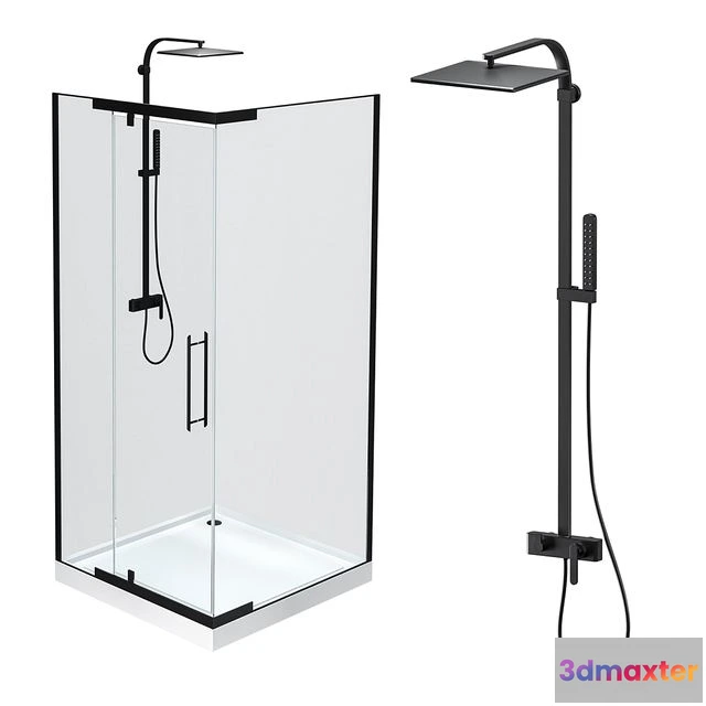 1552493 - Shower cabin Devit Comfort FEN2123 3D Max