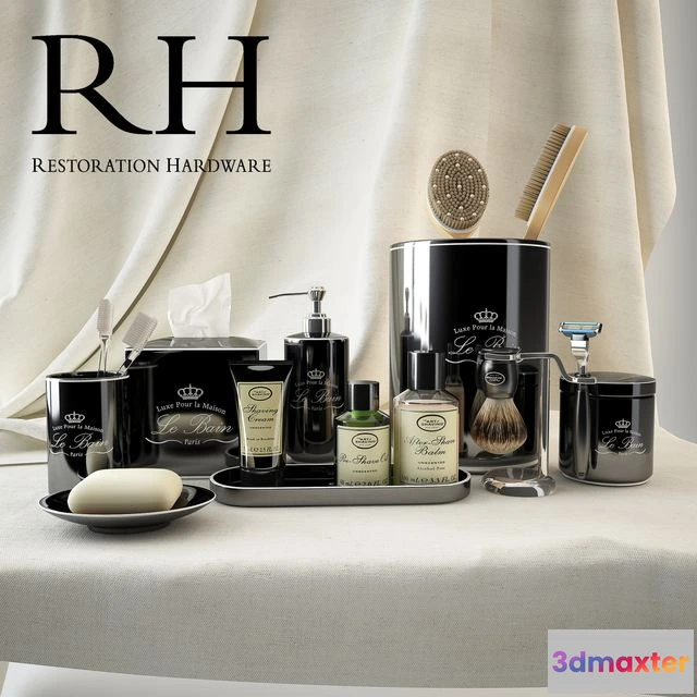 1553361 - Kassatex Le Bain Black 3D Max