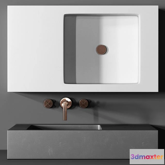 1553567 - Sink Kast Fox Basin 1 3D Max