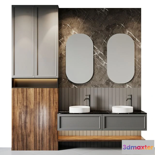 1553785 - Bath set 29 3D Max