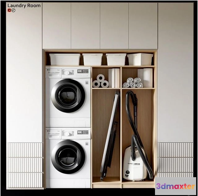 1554285 - Laundry room 002 3D Max