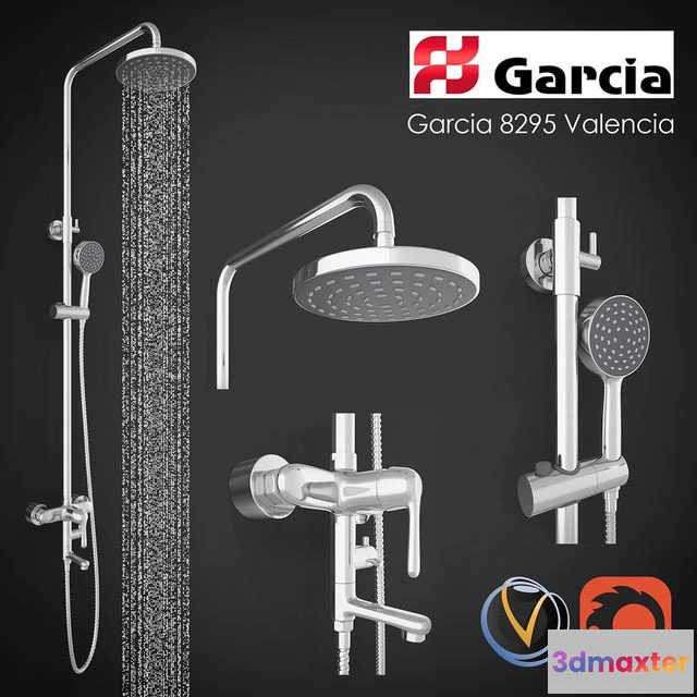 1554589 - Shower-Garcia Valencia 8295 3D Max