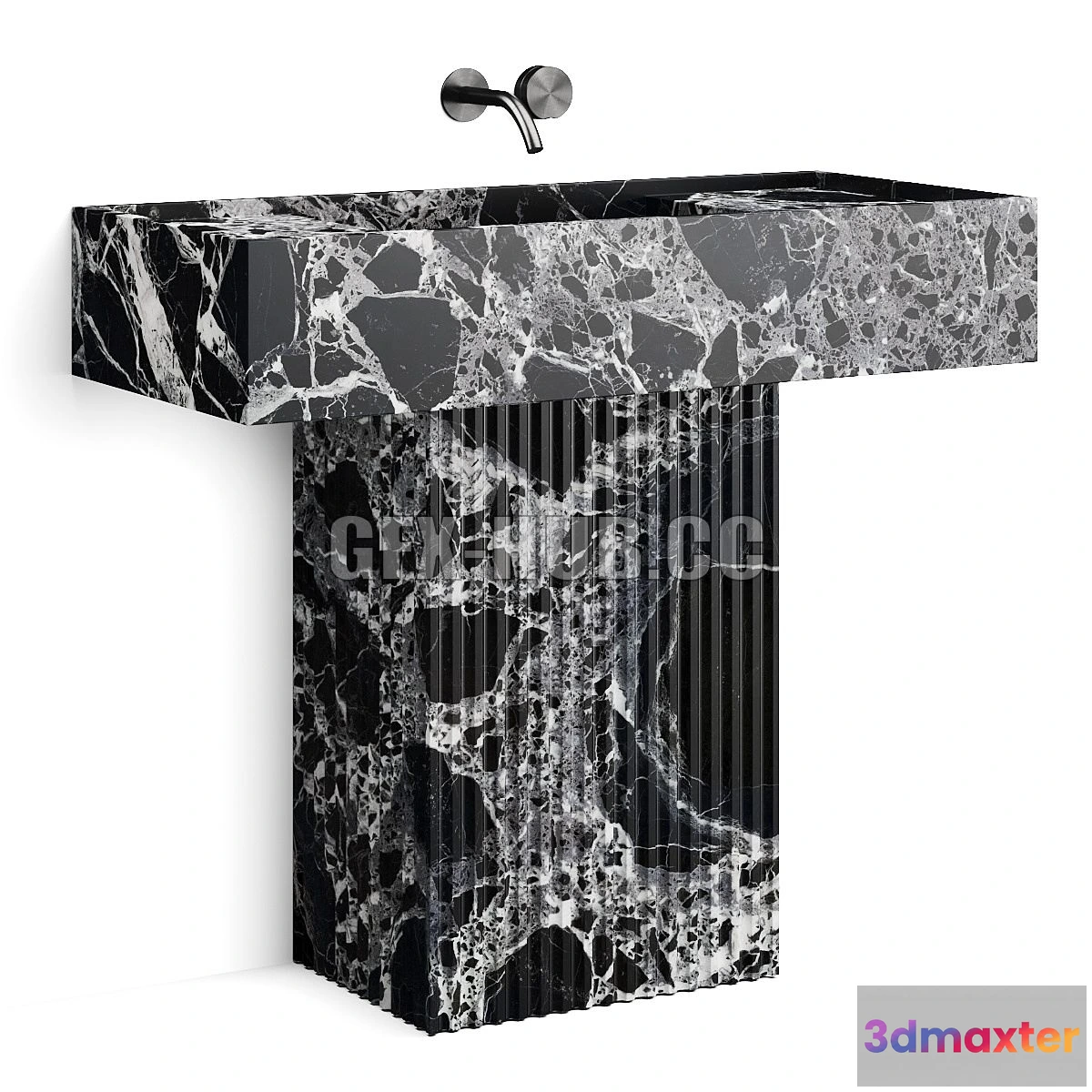 1554777 - Atelier Il Granito Cecilia Bathroom Vanity 3D Max