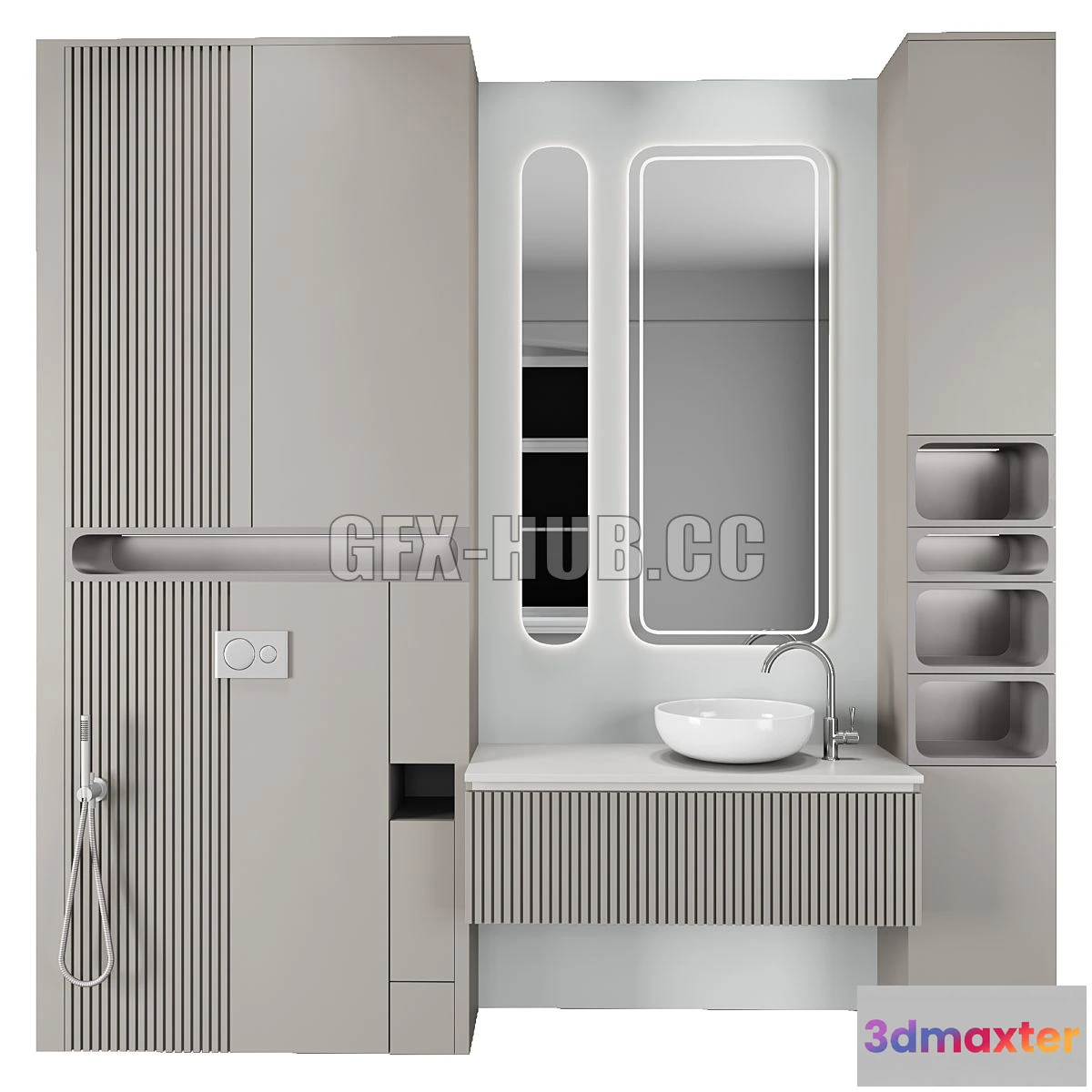 1554793 - Bathroom furniture 51 3D Max