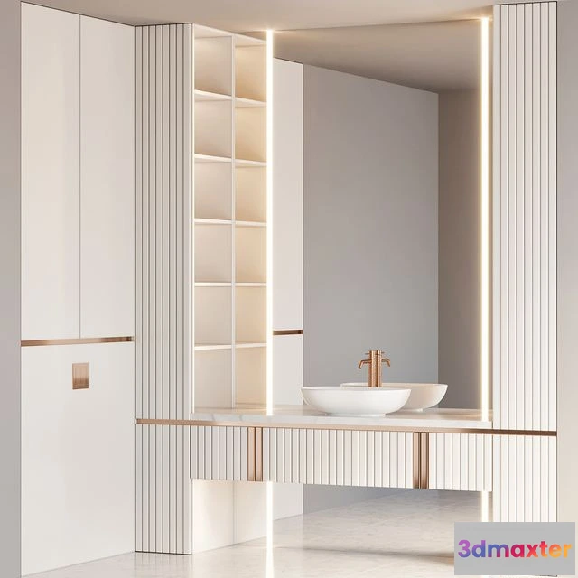 1555085 - Bathroom furniture 81 3D Max