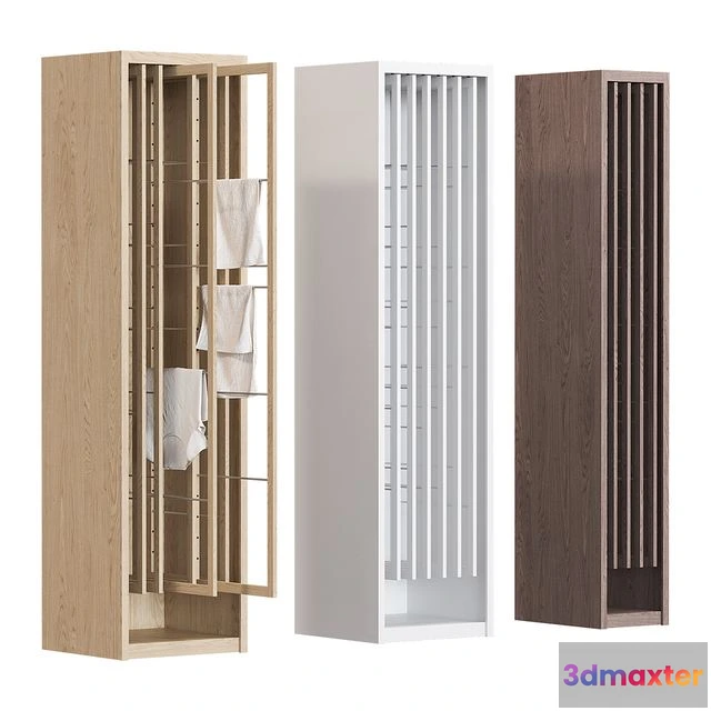 1555341 - Clothes dryer in the closet 3D Max