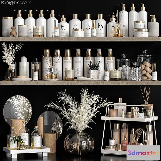 1555425 - Bathroom accessories 46 3D Max