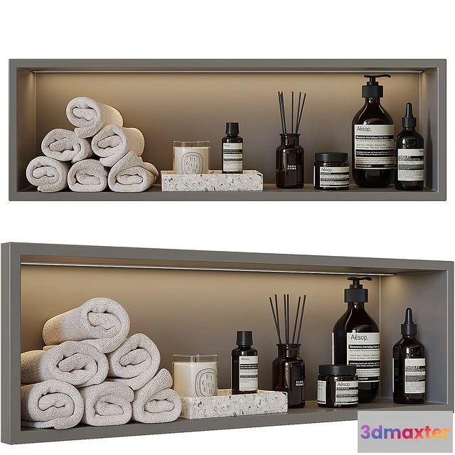 1556553 - Shelf above the toilet 3D Max