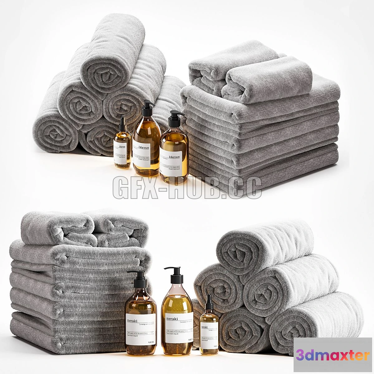 1556709 - Towels_23 3D Max