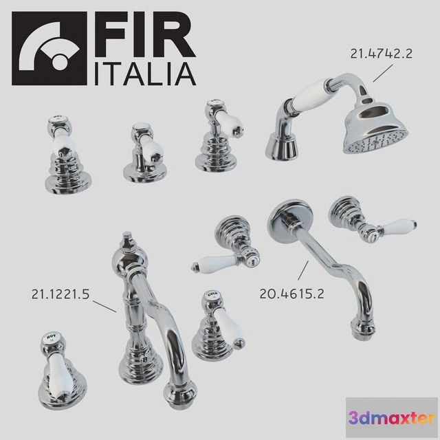 1557627 - Mixers FIR ITALIA 3D Max