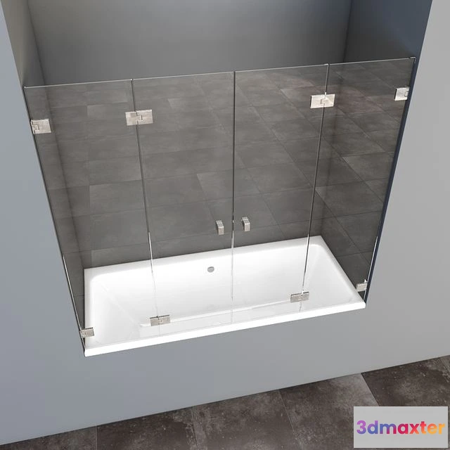 1557715 - Subway Bath Rectangular 3D Max