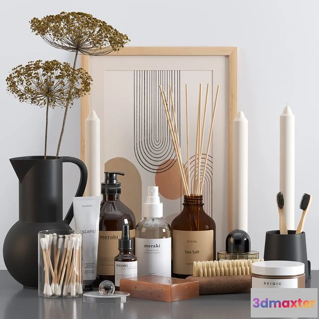 1557971 - Bath Accessories 3D Max