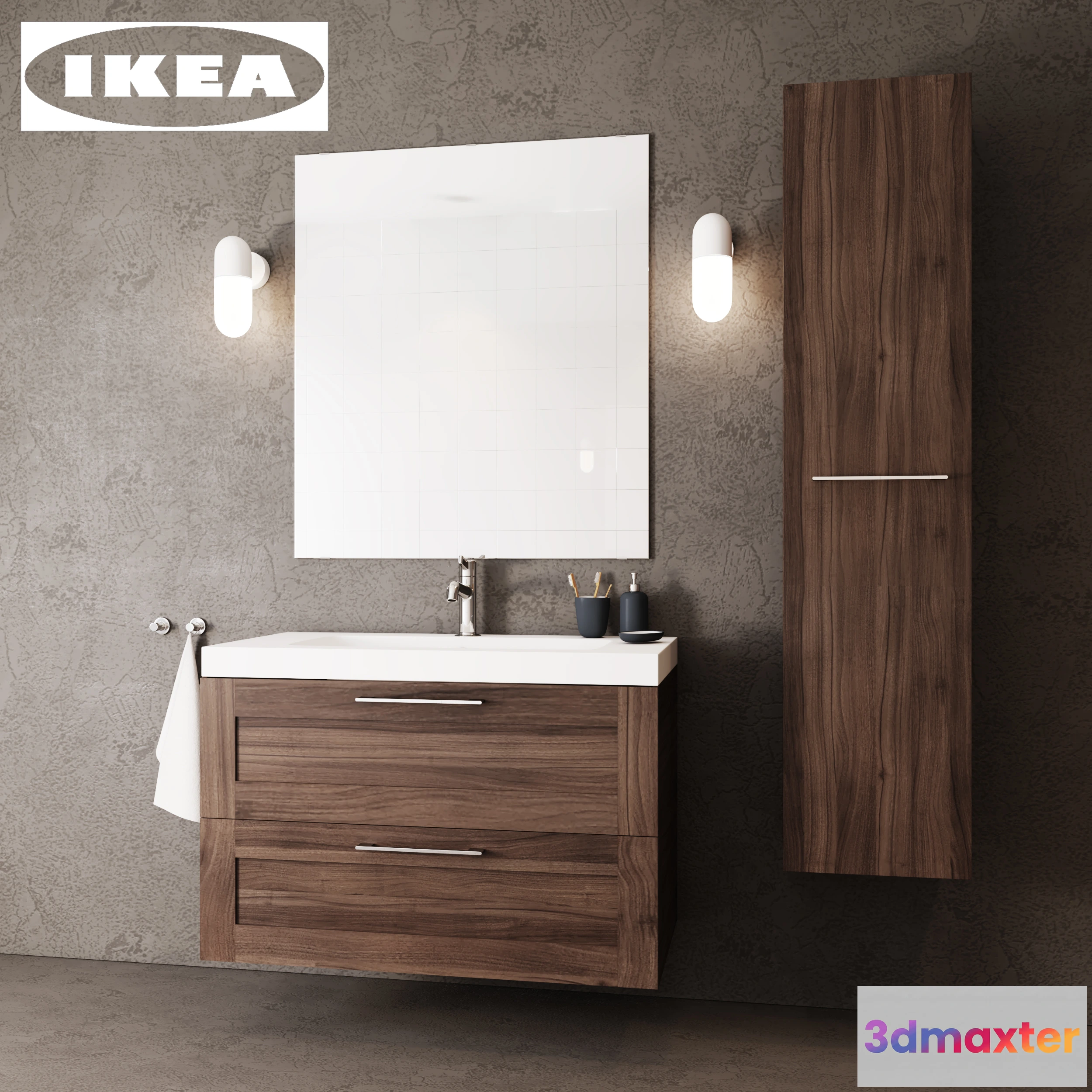 1558827 - IKEA  GODMORGON 3D Max