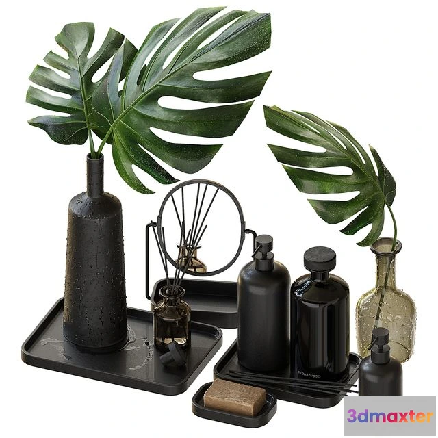 1559321 - Decorative set ZARA HOME 01 3D Max