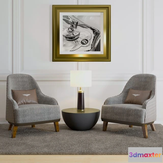 1560208 - Furniture set 3D Max