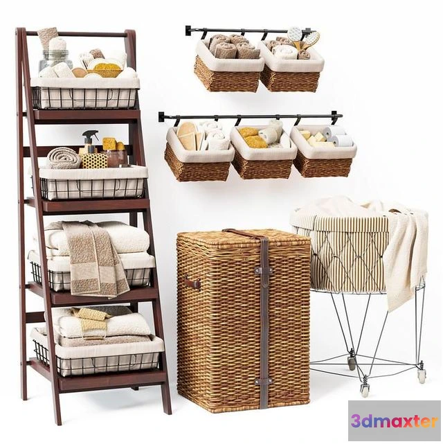 1560657 - LAUNDRY SET 001 3D Max