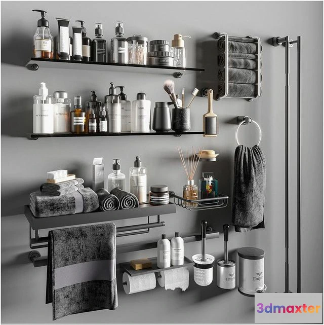 1561116 - Bathroom accessories.12 3D Max