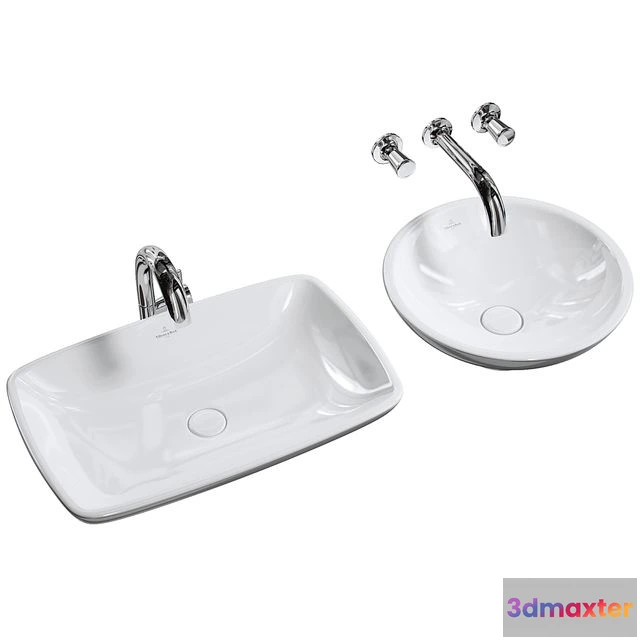 1561447 - sink villeroy & boch Loop & Friends 3D Max