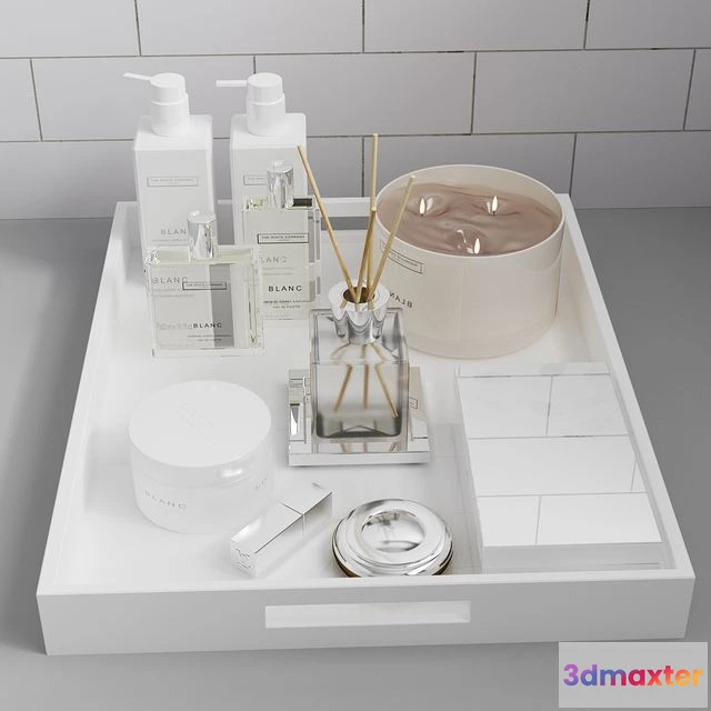 1565388 - Decor Set Bathroom Set 3D Max