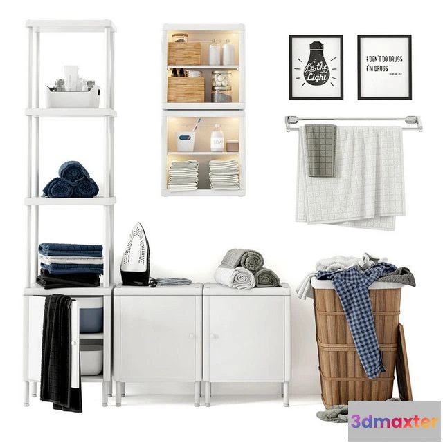 1567274 - Bathroom set 3 3D Max